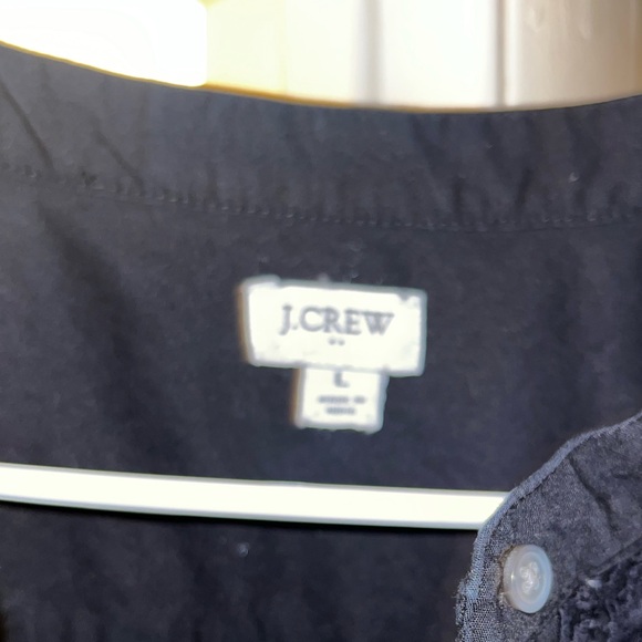 Black Detailed J. Crew Dress, size Large! - Picture 2 of 2